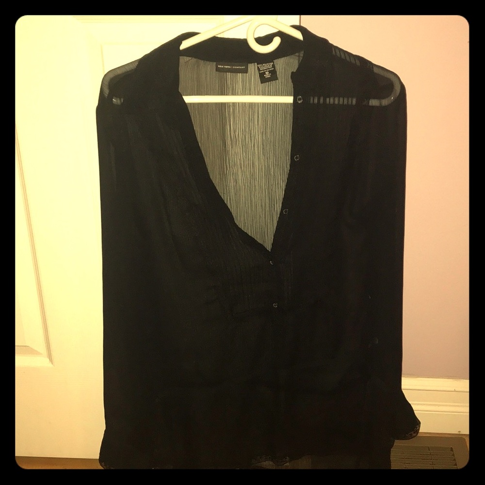Women’s sheer blouse